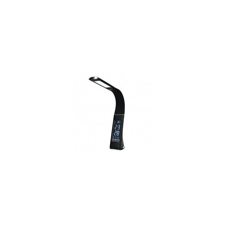 Lampe LED de bureau avec afficheur, réveil, couleur noire - Orno Lampe LED de bureau avec afficheur, réveil, couleur noire - Orno