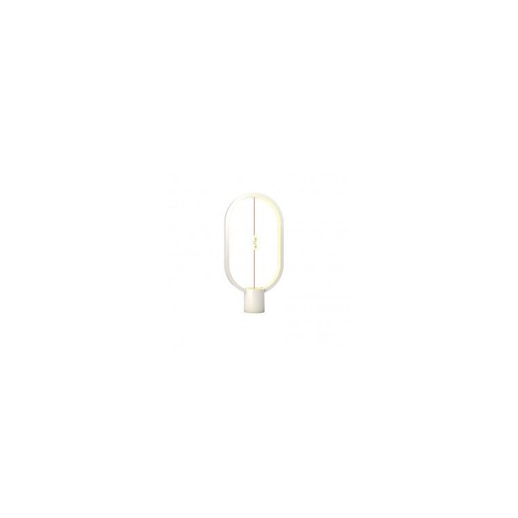 Lampe LED Heng en plastique blanc avec interrupteur magnétique - Allocacoc Lampe LED Heng en plastique blanc avec interrupteur magnétique - Allocacoc