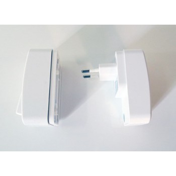 Pack sonnette sans fil et sans pile, bouton et récepteur - Eco-Life