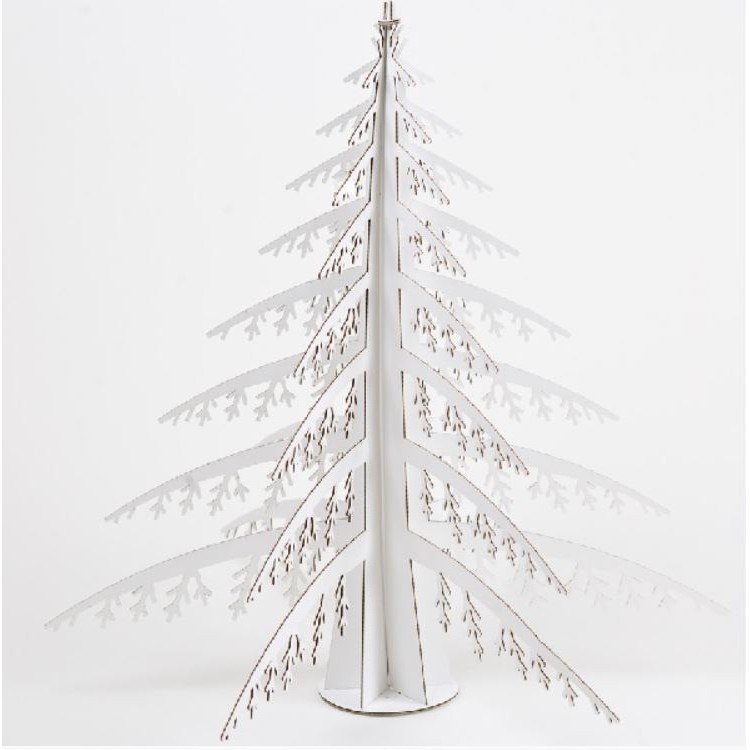 Sapin de Noël en carton recyclé 56 x 56 x 56 cm Sapin de Noël en carton recyclé 56 x 56 x 56 cm
